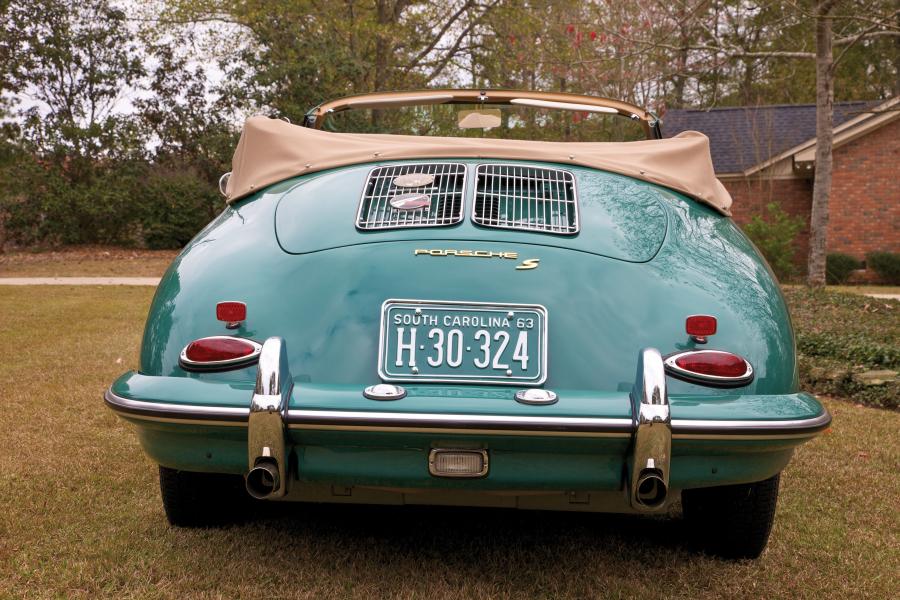 Porsche 356B 1600S Cabriolet 1963 года  (фото 2 из 14)